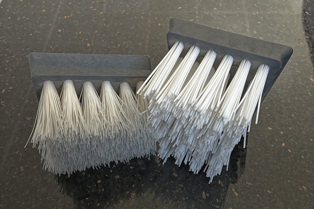 APEL wash beton fırçaları — yumuşak ve sert tip